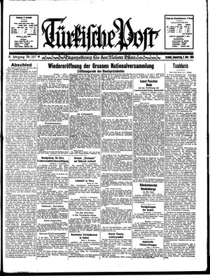 Türkische Post on Nov 2, 1933
