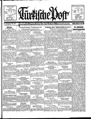 Türkische Post vom 19.12.1933