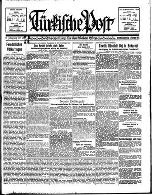 Türkische Post on Feb 1, 1934