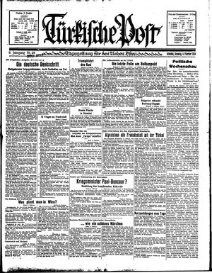 Türkische Post vom 04.02.1934