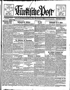 Türkische Post on Feb 6, 1934