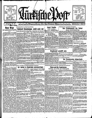 Türkische Post vom 17.02.1934