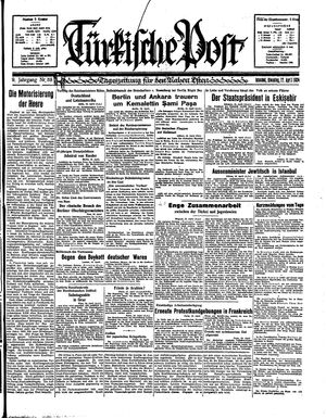 Türkische Post vom 17.04.1934