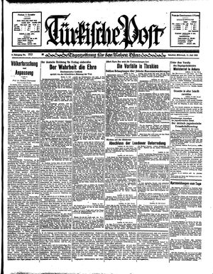 Türkische Post on Jul 11, 1934