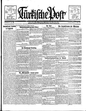 Türkische Post vom 13.09.1934