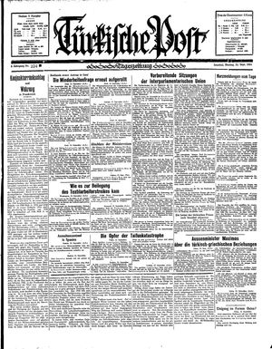 Türkische Post vom 24.09.1934