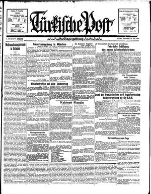 Türkische Post vom 10.11.1934