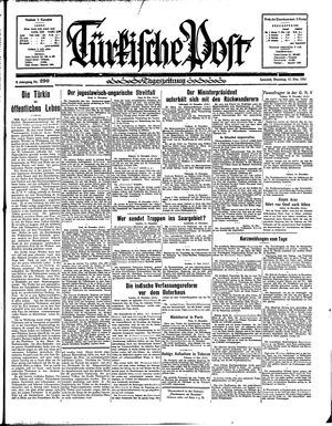 Türkische Post vom 11.12.1934