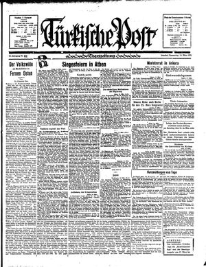 Türkische Post vom 14.03.1935