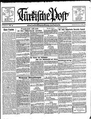 Türkische Post vom 21.03.1935