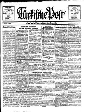 Türkische Post vom 30.04.1935