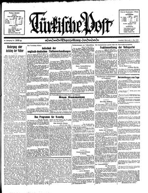 Türkische Post vom 01.05.1935