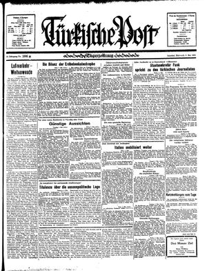 Türkische Post vom 08.05.1935