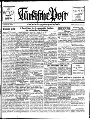 Türkische Post on Sep 12, 1935