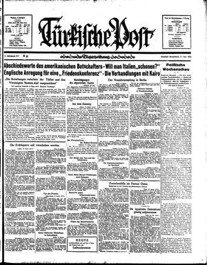 Türkische Post vom 11.01.1936