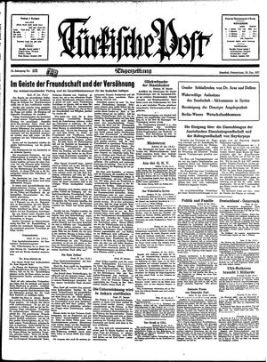 Türkische Post vom 28.01.1937