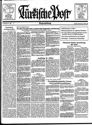 Türkische Post vom 18.02.1937