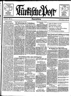 Türkische Post vom 22.02.1937