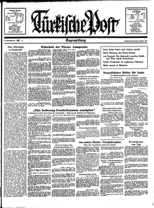 Türkische Post vom 25.02.1937
