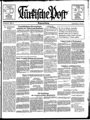 Türkische Post vom 17.05.1937
