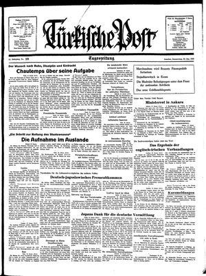 Türkische Post on Jan 20, 1938