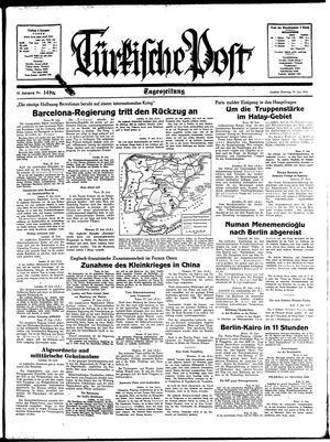 Türkische Post vom 28.06.1938