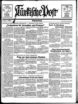 Türkische Post on Nov 4, 1938