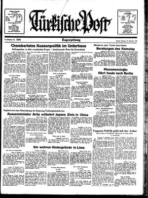 Türkische Post on Dec 20, 1938