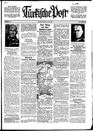 Türkische Post vom 14.07.1941