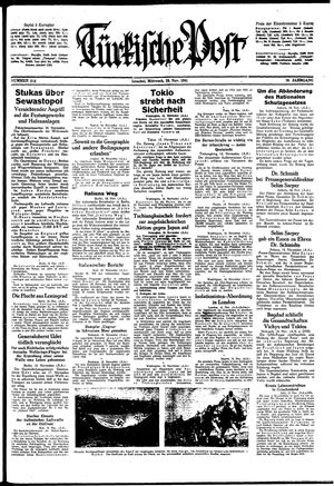 Türkische Post vom 19.11.1941