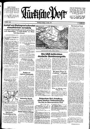 Türkische Post on Sep 18, 1942