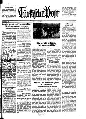 Türkische Post on Mar 9, 1943