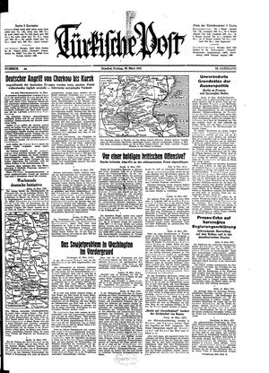 Türkische Post vom 19.03.1943
