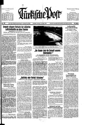 Türkische Post on Apr 23, 1943