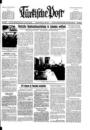 Türkische Post on May 3, 1943