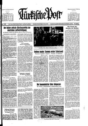 Türkische Post vom 24.06.1943