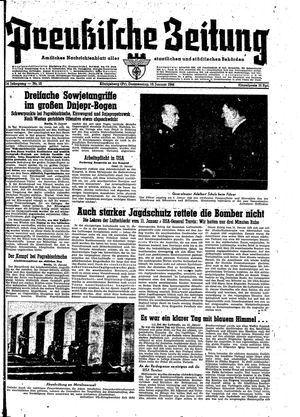 Preußische Zeitung vom 13.01.1944