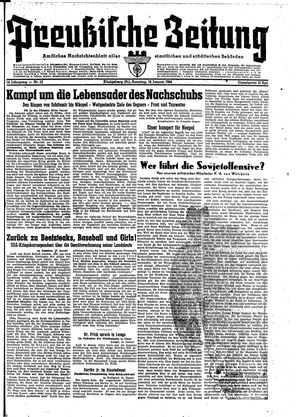 Preußische Zeitung vom 16.01.1944