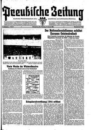 Preußische Zeitung on Jan 17, 1944