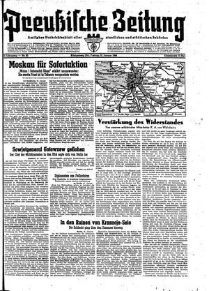 Preußische Zeitung vom 21.01.1944