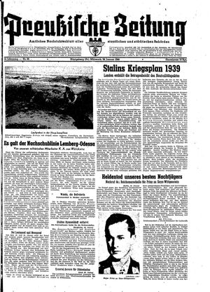 Preußische Zeitung on Jan 26, 1944