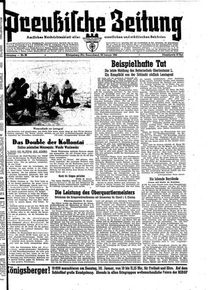 Preußische Zeitung vom 29.01.1944