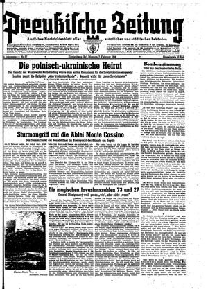 Preußische Zeitung vom 07.02.1944