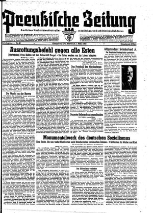 Preußische Zeitung vom 01.03.1944