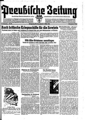 Preußische Zeitung vom 11.03.1944