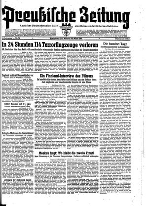 Preußische Zeitung vom 20.03.1944