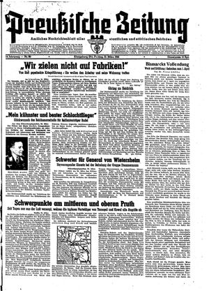 Preußische Zeitung vom 31.03.1944