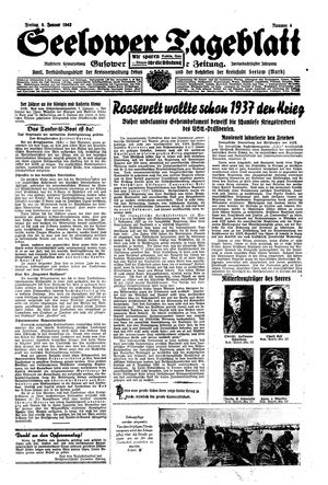 Seelower Tageblatt vom 08.01.1943