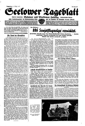 Seelower Tageblatt vom 04.03.1943