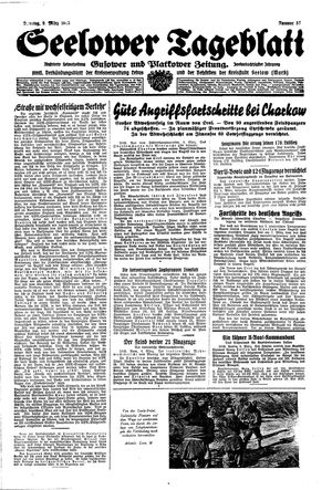 Seelower Tageblatt vom 09.03.1943